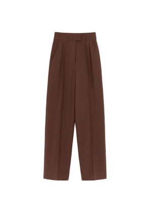 Valentino Garavani British mohair trousers - Brown