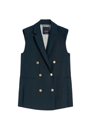 'S Max Mara double-breasted sleeveless jacket - Blue
