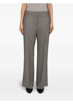 Amomento wool flared trousers - Grey