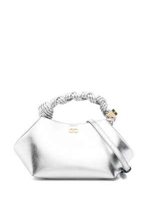 GANNI mini Bou handbag - Silver