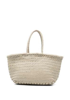DRAGON DIFFUSION interwoven-design tote bag - Neutrals