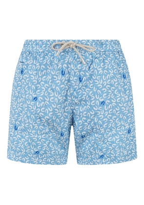 MC2 Saint Barth printed swim shorts - Blue