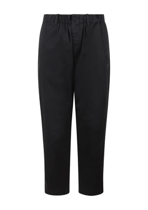 Low Brand cotton straight-leg trousers - Black