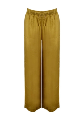 THE ROSE IBIZA silk trousers - Yellow