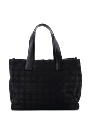 CHANEL Pre-Owned Travel Line Nylon Medium tote bag - Black