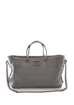CHANEL Pre-Owned 2019 Small Bullskin Neo Soft Shopping Tote satchel - Grey