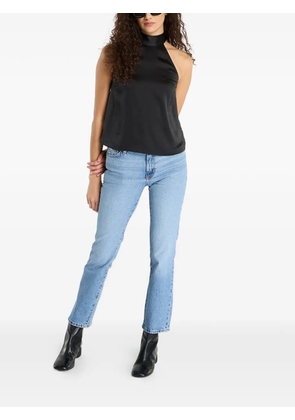 SAMSOE SAMSOE Sarheos halterneck satin top - Black