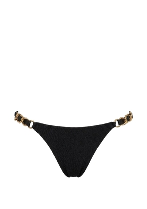 Beach Bunny Brynn chain-detail bikini bottoms - Black