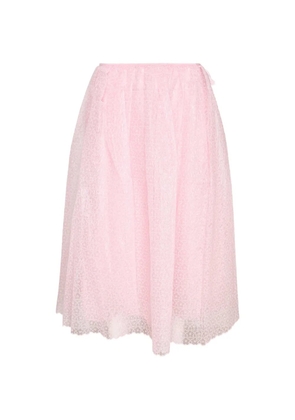 Cecilie Bahnsen Bala midi skirt - Pink