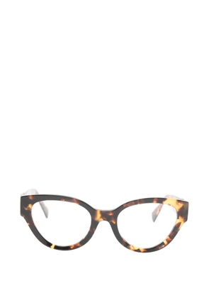 Miu Miu Eyewear tortoiseshell-effect cat-eye glasses - Brown