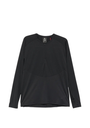 Hiking Patrol x Mammut zip-fastening long-sleeve top - Black