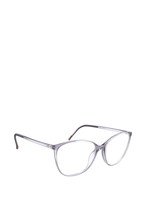 Silhouette SPX Illusion oval-frame glasses - Grey