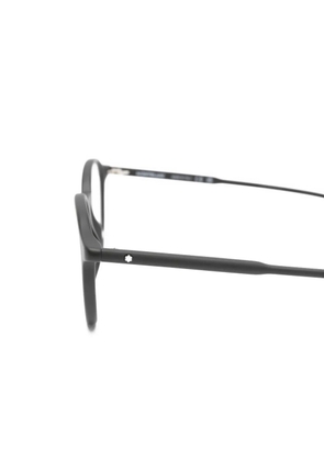 Montblanc round-frame glasses - Black