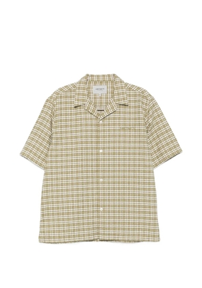 Carhartt WIP Kander check-pattern shirt - Green