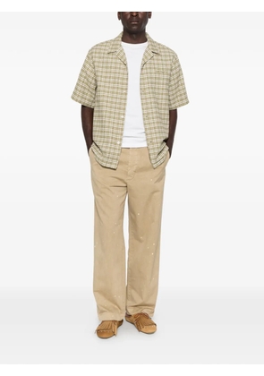 Carhartt WIP Kander check-pattern shirt - Green