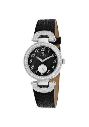 Roberto Bianci Alessandra Crystal 34mm watch - Black