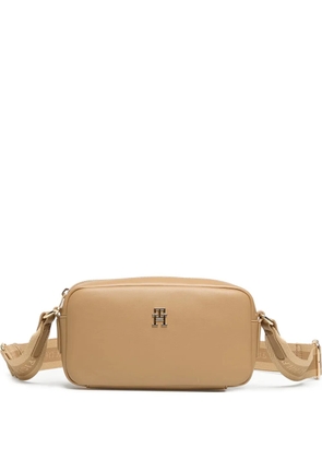 Tommy Hilfiger logo-plaque tote bag - Neutrals