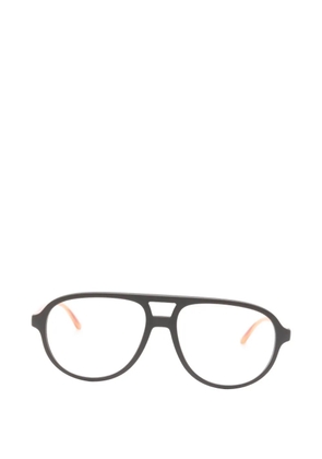 Armani Exchange double-bridge pilot-frame glasses - Grey