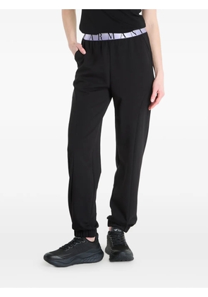 Ea7 Emporio Armani ASV Dynamic Athlete logo-detail track pants - Black