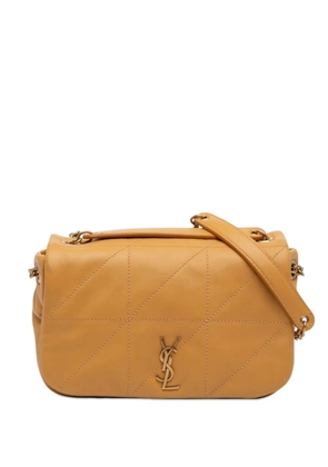 Saint Laurent Pre-Owned 2024 Mini Quilted Lambskin Jamie 4.3 shoulder bag - Yellow
