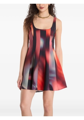 Desigual abstract-print sleeveless mini dress - Black