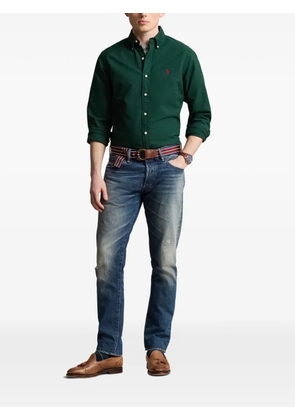 Polo Ralph Lauren embroidered-logo button-down shirt - Green