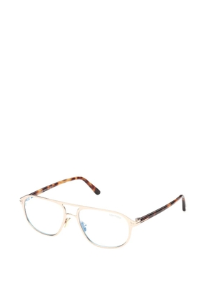 TOM FORD pilot-frame glasses - Gold