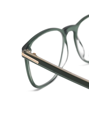 BOSS square-frame glasses - Green
