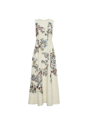 Adam Lippes Eloise embroidered-design dress - Neutrals