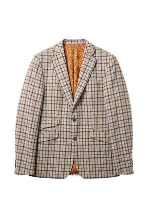 ABSEITS Club Check tailored blazer - Neutrals