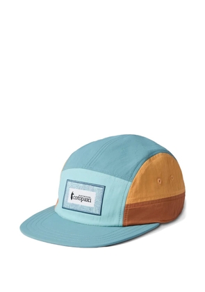 COTOPAXI patchwork logo-patch cap - Blue