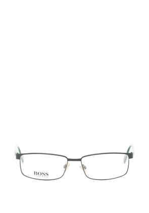 BOSS rectangle-frame glasses - Green