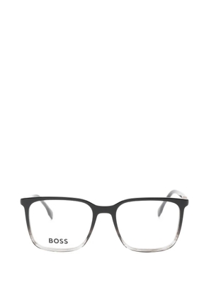 BOSS gradient-effect square-frame glasses - Black