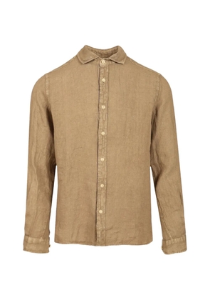 original vintage style relaxed-fit spread-collar shirt - Neutrals