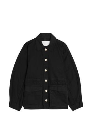 RÙADH Constance button pocket jacket - Black