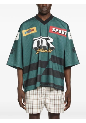 Martine Rose Hockey mesh T-shirt - Green