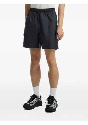 Off Duty Logo-print shorts - Black
