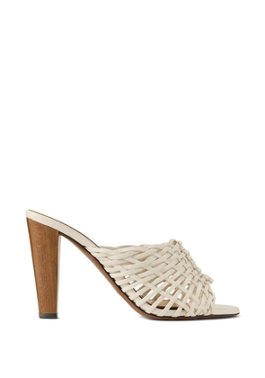 Ralph Lauren Collection Adela woven mules - Neutrals