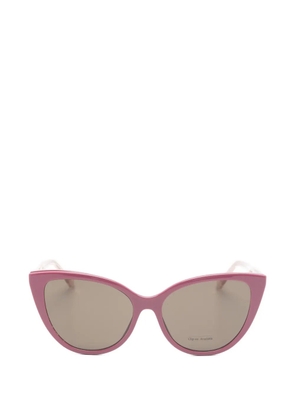 Love Moschino cat-eye clip-on glasses - Pink