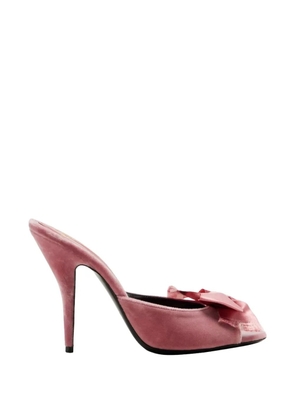 Valentino Garavani Marie A bow-detail sandals - Pink