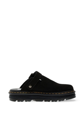 Dr Martens Zebzag buckle-fastening plataform mules - Black