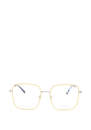 CHARLES STONE square-frame glasses - Yellow