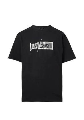 Just Cavalli logo-print t-shirt - Black