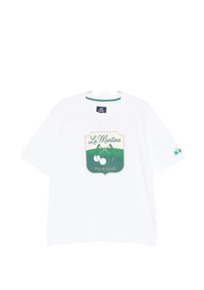 La Martina logo-print T-shirt - White