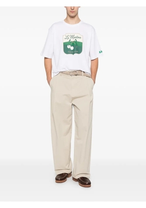 La Martina logo-print T-shirt - White