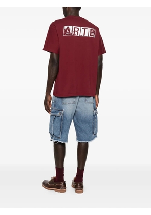 Arte Antwerp logo-print T-shirt - Red
