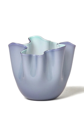 Venini Fazzoletto ruffled vase - Purple