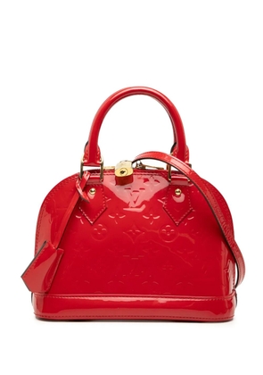Louis Vuitton Pre-Owned 2014 Monogram Vernis Alma BB satchel - Red