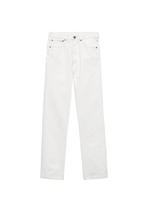 Prada Old denim five-pocket jeans - White