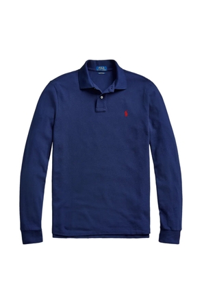 Polo Ralph Lauren long-sleeve piqué polo shirt - Blue